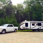 Hotshot Dually with Travel Trailer
