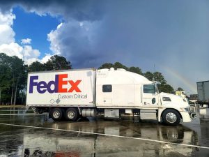 BTX FedEx Custom Critical Straight Truck insured by CIS