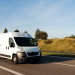 White Cargo Van for Expediting