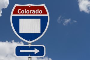 Colorado Road Sign