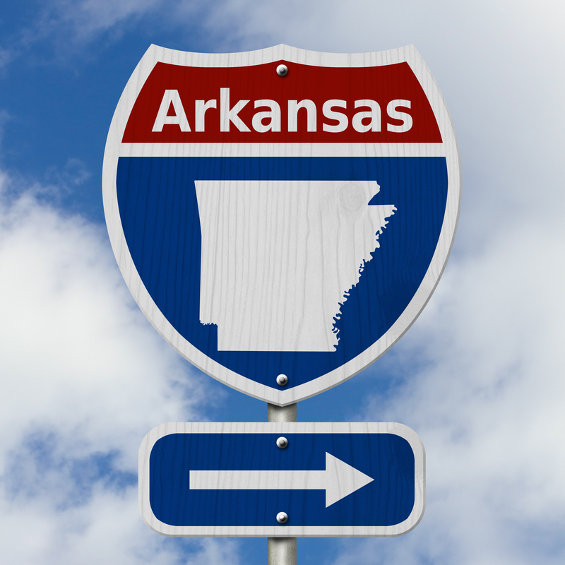 Arkansas Road Sign