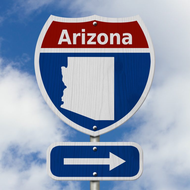 Arizona Road Sign