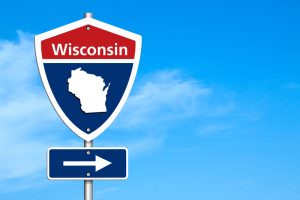 Wisconsin Road Sign